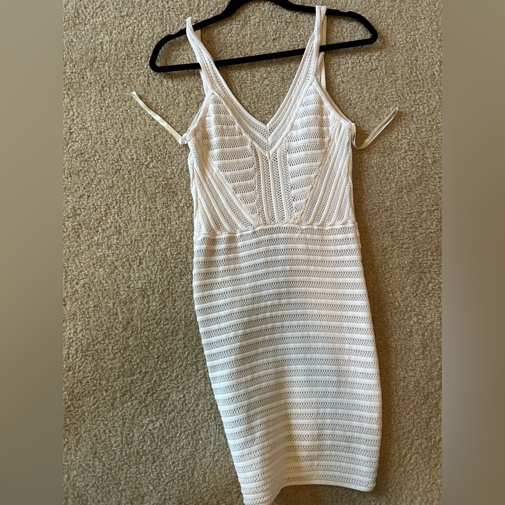 BEBE size XS white dress